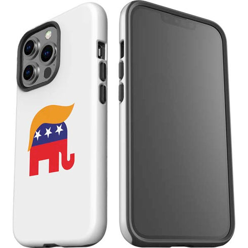 Republican Trump Hair iPhone 15 Pro Impact Case
